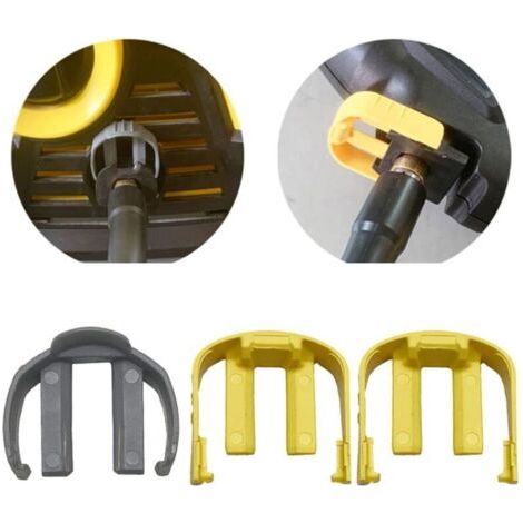 Clip C pour Lave-Auto, Lave-Auto, Connecteur Rapide, Boucle, Pièce de Rechange pour Nettoyeur Haute Pression pour Karcher K2 K3 K7 (Jaune) (1/4)