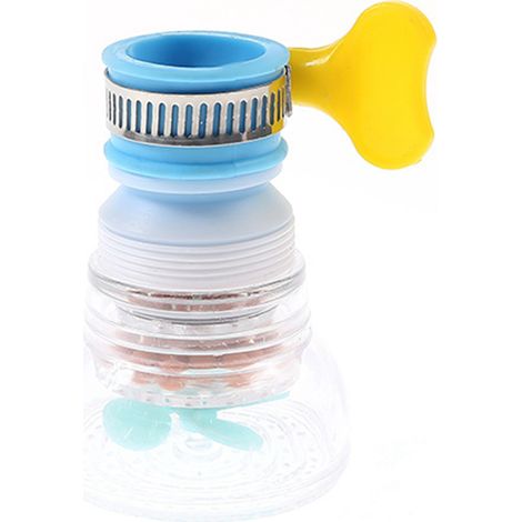 Mitigeur de cuisine rotatif anti-éclaboussures, bec filtreur d'eau pour robinet, buse orientable facile d'usage, accessoire domestique (1/5)