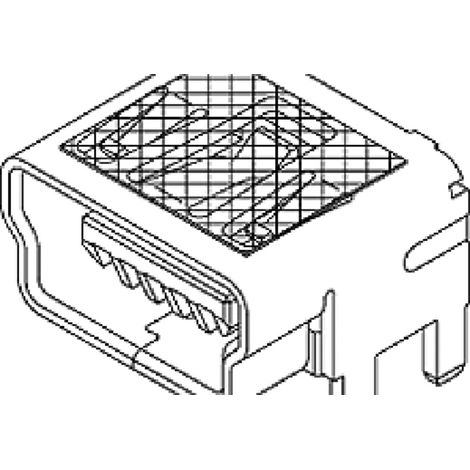 USB on the Go Femelle Montage supérieur 513870578-1000 Molex Contenu: 1000 pc(s)