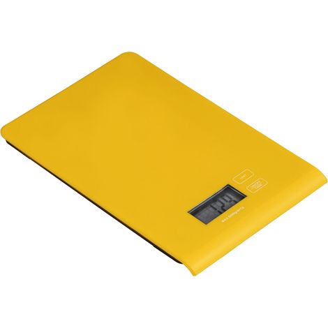 Premier Housewares Yellow ABS Kitchen Scale - 5Kg (1/2)