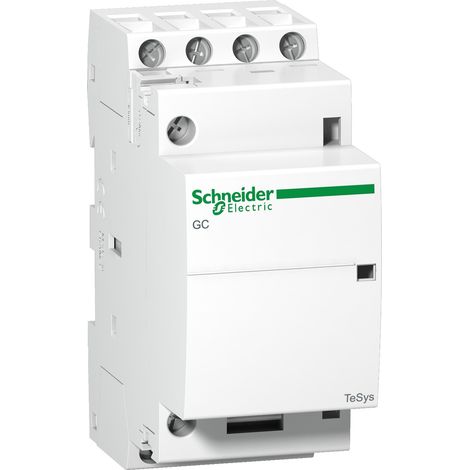 Contacteur électrique Schneider GC2504M5 4 pôles 25 ampères (1/2)