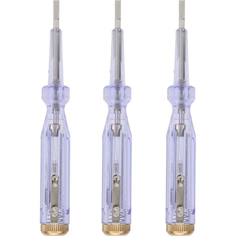 Lot de 3 stylos testeurs de tension électrique ANG43 AC 100-250V Détecteur de tension sans contact (1/5)