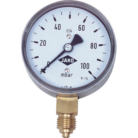 Mondsee Fig. 829 Manomètre à ressort à capsule de gaz 1/4'