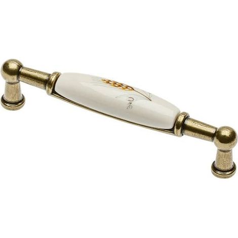 Maniglia porcellana mm.96 art.up-wp0728-bk - 25 pz (1/4)