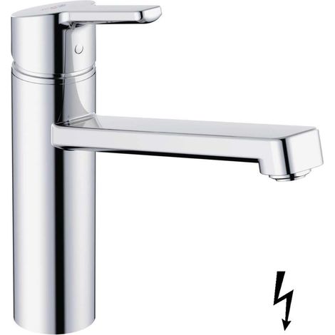 KLUDI-M3 Miscelatore monocomando per lavello DN 15 - Bassa pressione cromo, 585750575 (1/2)