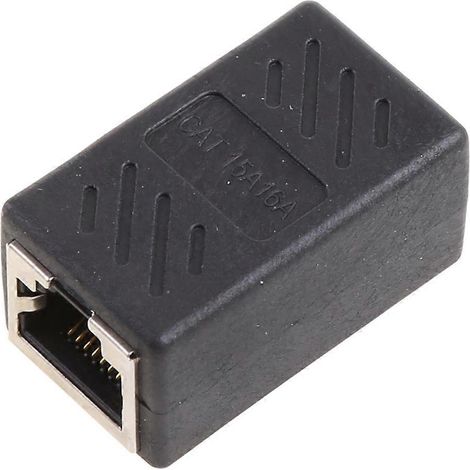 LAN RJ45 Kabelkupplung Netzwerk-Leitungsverlängerungsadapter Netzkupplungsstecker