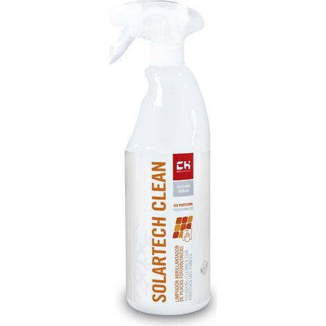 Limpiador y abrillantador Solartech Clean 750 ml para sistemas solares