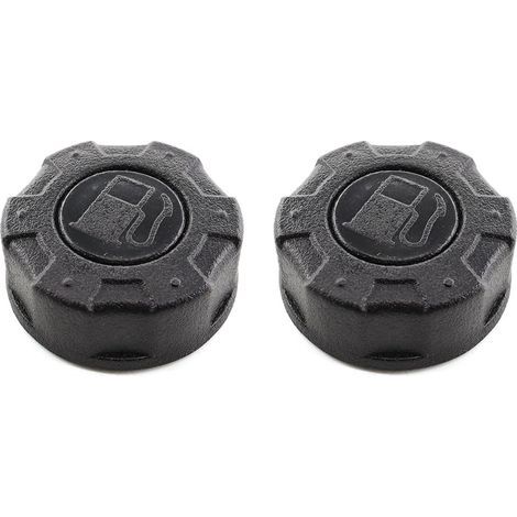 1708700940001 Set di 2 tappi per serbatoio carburante per Al-Ko PRO 140 /QSS OHV, PRO 160 /QSS OHV per tubo serbatoio carburante Loncin Stiga, diametro 45 mm (1/4)