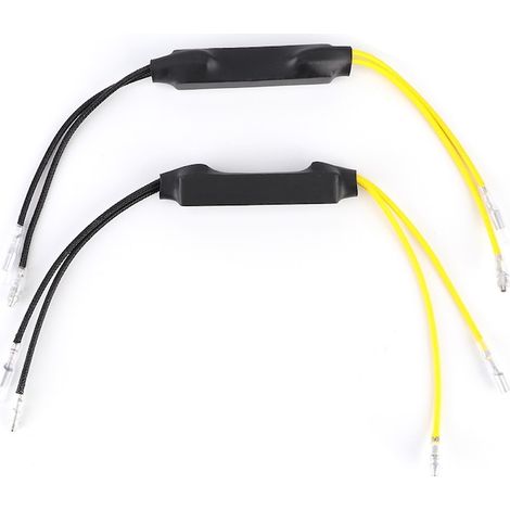 Lot de 2 décodeurs LED Bizaical 12 V CC 21 W pour feux de signalisation de moto, résistants (1/5)