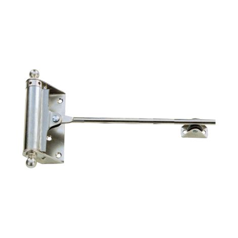 spingiporta apriporta a molla Triumph N 3 acciaio nichelato spingi porta