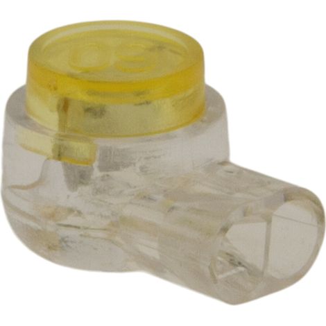 10 connecteurs 3E fils rigides 0,4 à 0,9 mm² + souples 0,4 à 0,65 mm² - jaune - Blm (1/5)