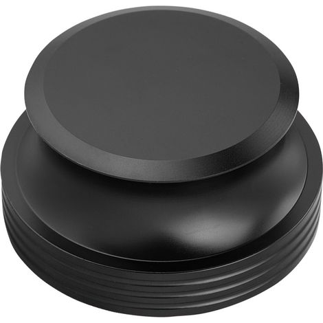Pince de stabilisation en aluminium durable pour disques vinyle LP, poids de maintien (Noir) (1/5)