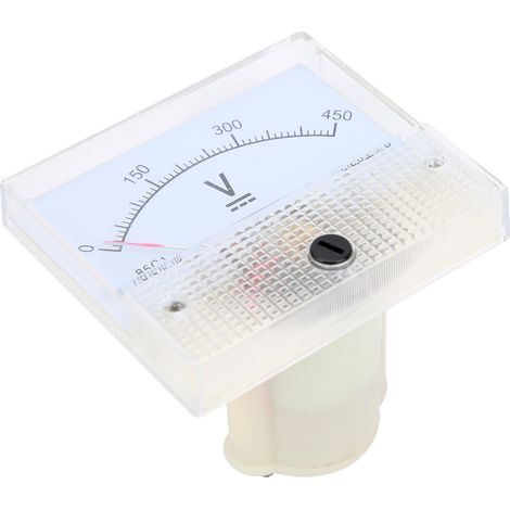 Voltmètre à aiguille CC 0‑450 V, instrument de mesure de circuit, précision ±2,5 % (1/5)