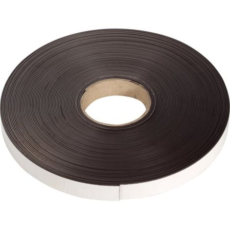 ECLIPSE MAGNETICS Rouleau de ruban magnétique, longueur 50 m, Largeur : 25 mm