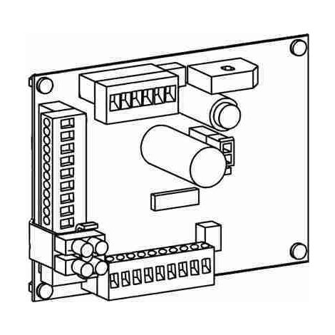 Scheda Ingressi/uscite Operatore 950 Faac 7908385 Ricambio Originale Garanzia
