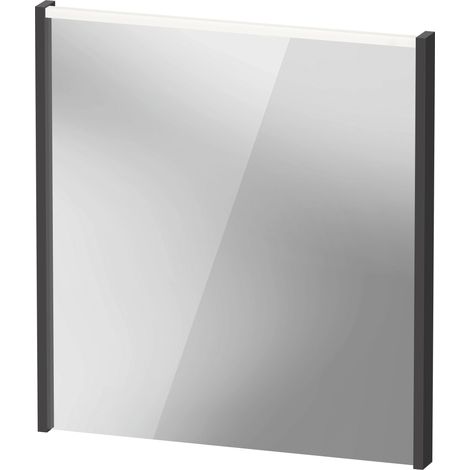 Duravit D-Code Spiegel, LED-Lichtfeld oben, 650x700mm, externer (1/2)
