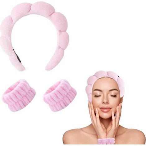 Conjunto de diademas - Suaves y cómodas - Adecuadas para yoga, deportes y cuidado de la piel (1/5)