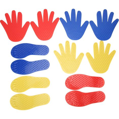 [NIE BENUTZT]Bodenspiele, Hand- und Fußspielmatte für Kinder, All-in-One-Himmel-und-Hölle-Spiele zur Verbesserung der grobmotorischen Fähigkeiten und zur Arbeit an der Körperkoordination (1/5)