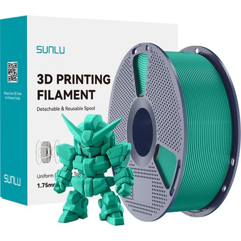 Filamento SUNLU PLA+ 2.0 da 1,75 mm, 1 kg (erba) (1/5)