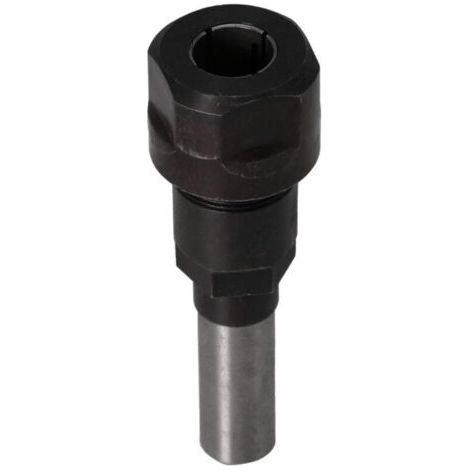 Router Collet Extension Router Bit Collet Extension and Trimming Trimming Engraving Machine Extender Woodworking Chuck Holder Milling Cutter (1/2 Shank) (1/4)