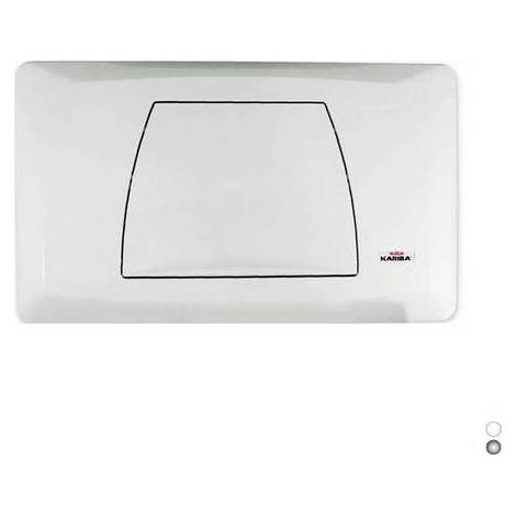 PLAQUE MONO CLASSIC Dimensions : Blanche