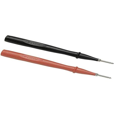 Fluke Set di punte di contatto nere in acciaio inossidabile