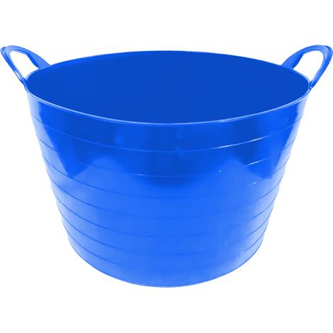 Capazo uso alimentario de plastico 65 Litros Azul (1/3)