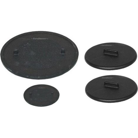 SPARTIFIAMMA ADATTI CUCINA GAS IGNIS WIRPHOOL 4 PZ SMALTATI GREZZO OPACO S 2553 (1/2)