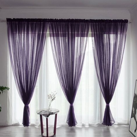 Rideau Occultant - 200 x 100 cm - Polyester - Pour Chambre à Coucher - 1 Pièce (1/3)