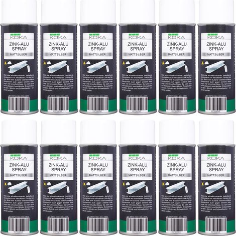 12x Zink-Alu Spray Silber Matt (1/5)