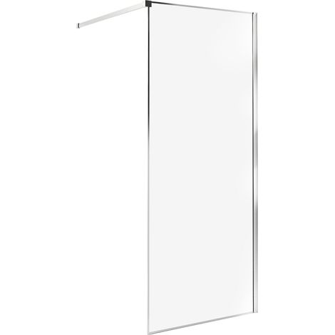 Shower Screen WASPAM 800 x 1900 mm Silver (1/5)