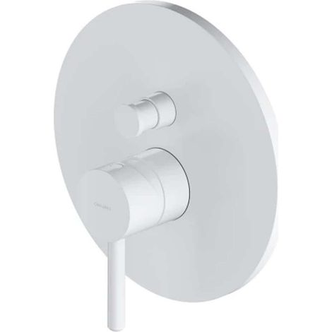 OMNIRES Y - Unterputzarmatur, für 2 Verbraucher, mit Einbaukörper, weiß matt Y1235WM (1/2)