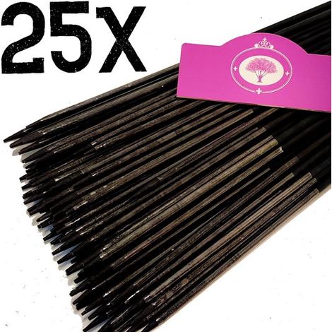 Lot de 25 tuteurs en bambou - Longueur 65 cm - Épaisseur 6,5 mm - Bambou fendu - Support pour plantes - Revêtement plastique (1/2)