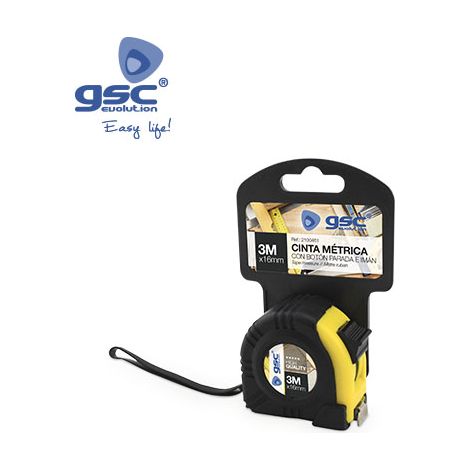 Ruban à mesurer en caoutchouc avec aimant - 16 mm - 3M GSC 002100461
