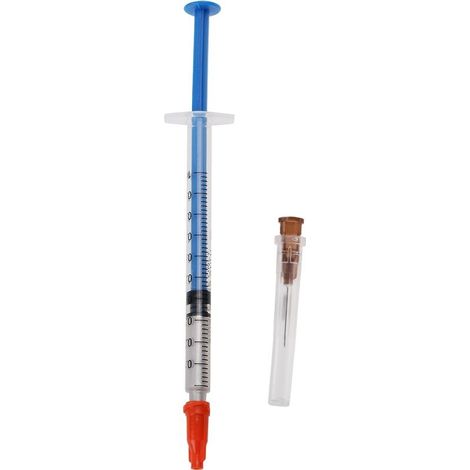 Pen of paint adhesive in paste of silver conductrice for the repair of PCB of the keyboard (0,3 ml) (1/5)