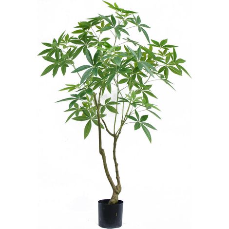 150cm Artificial Money Tree Pachira Realistic Faux Tree (1/2)