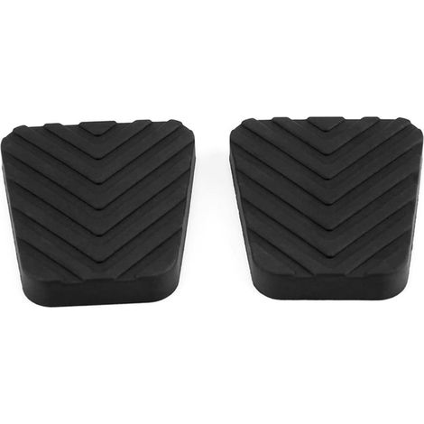 Couvre-pédales d'embrayage de frein, 2 pièces, coussinet en caoutchouc 3282536000 confortable pour voiture (1/5)