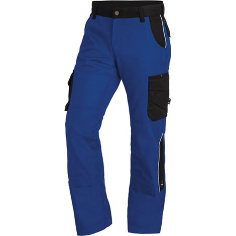 Pantalón de trabajo BRUNO talla 46 royal / negro FHB (1/2)
