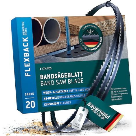 Bayerwald Holz Bandsägeblatt  1365 x 6 x 0.36 x 6 ZpZ (1/5)