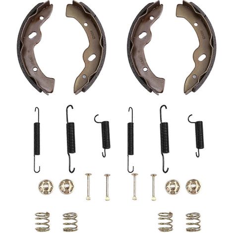 Kit de mâchoires et ressorts de freins pour voiturette de golf, compatible avec les références 27944G01, 27943G01 et 70795G01. (1/5)