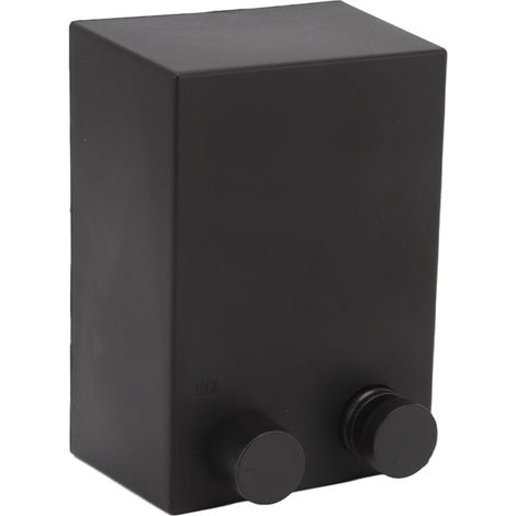 Étendoir à linge rétractable invisible en acier inoxydable robuste pour sécher le linge à l'intérieur et à l'extérieur, noir (1/5)