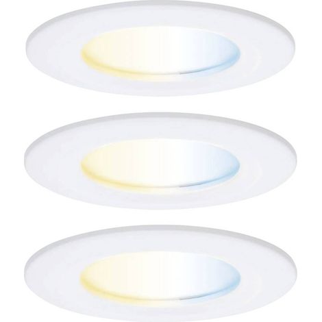 Paulmann 92442 Plafoniera LED, Lampada LED da incasso 6 W Bianco opaco (1/5)