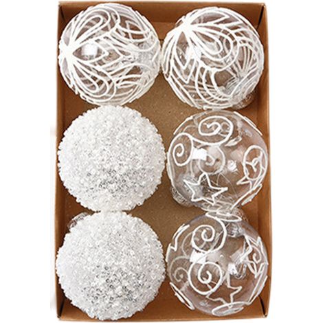 Funkelnder Weihnachtsschmuck für den Weihnachtsbaum und eleganter Anhängerschmuck fürs Büro.