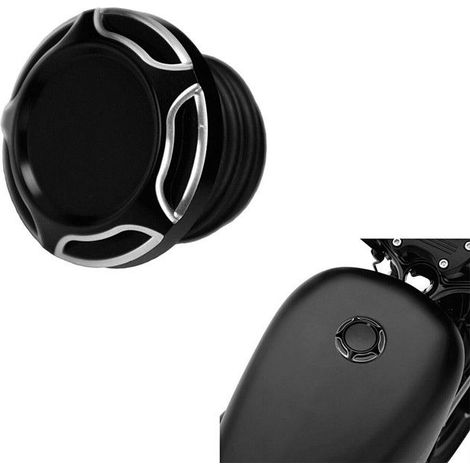 Tappo serbatoio moto CNC tappo benzina Craftride TD4 nero