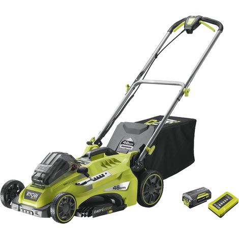Ryobi RLM36X46H50PG Cortacésped a batería 36V 46cm Verde (1/5)
