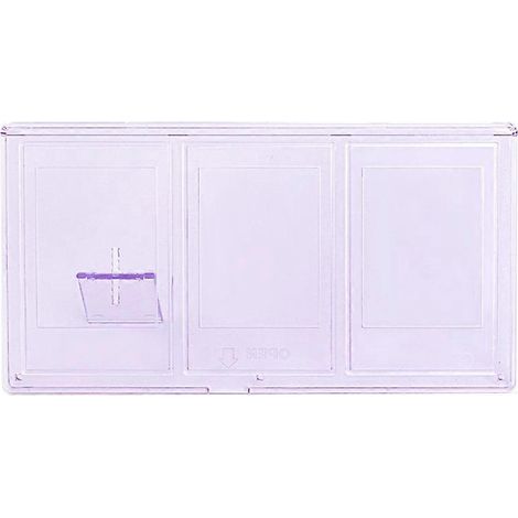 Cadre photo transparent de 7,6 cm (3 pouces), petite boîte à photos, support de table (1/5)
