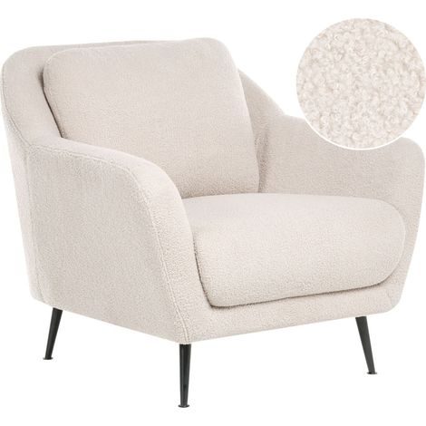 Armchair EIBY Boucle Beige