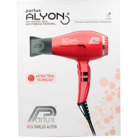 Asciugacapelli Parlux Aylon Ionico - PARLUX - Rosso - Cura dei capelli - Ionizzatore d'aria