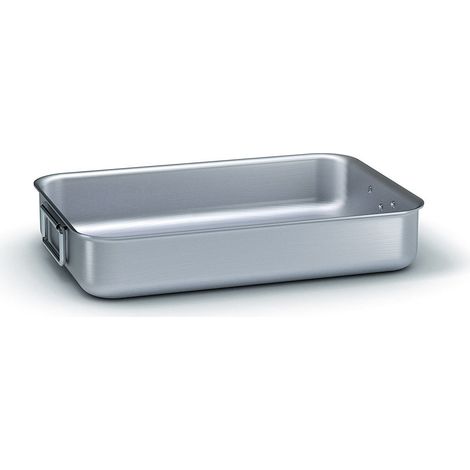 Ballarini Rostiera Alta In Alluminio Serie 7040 Con Due Maniglie 25x18 Cm