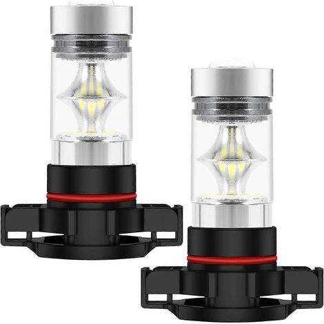2 ampoules antibrouillard LED blanches ultra-puissantes 5202 H16 PS24w 100 W 6000 K (1/5)